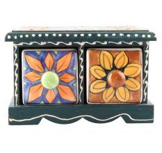 Spice Box-1479 Masala Rack Container Gift Item